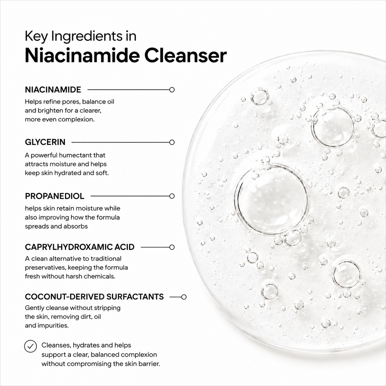 NOTOXMD™ Niacinamide Facial Cleanser
