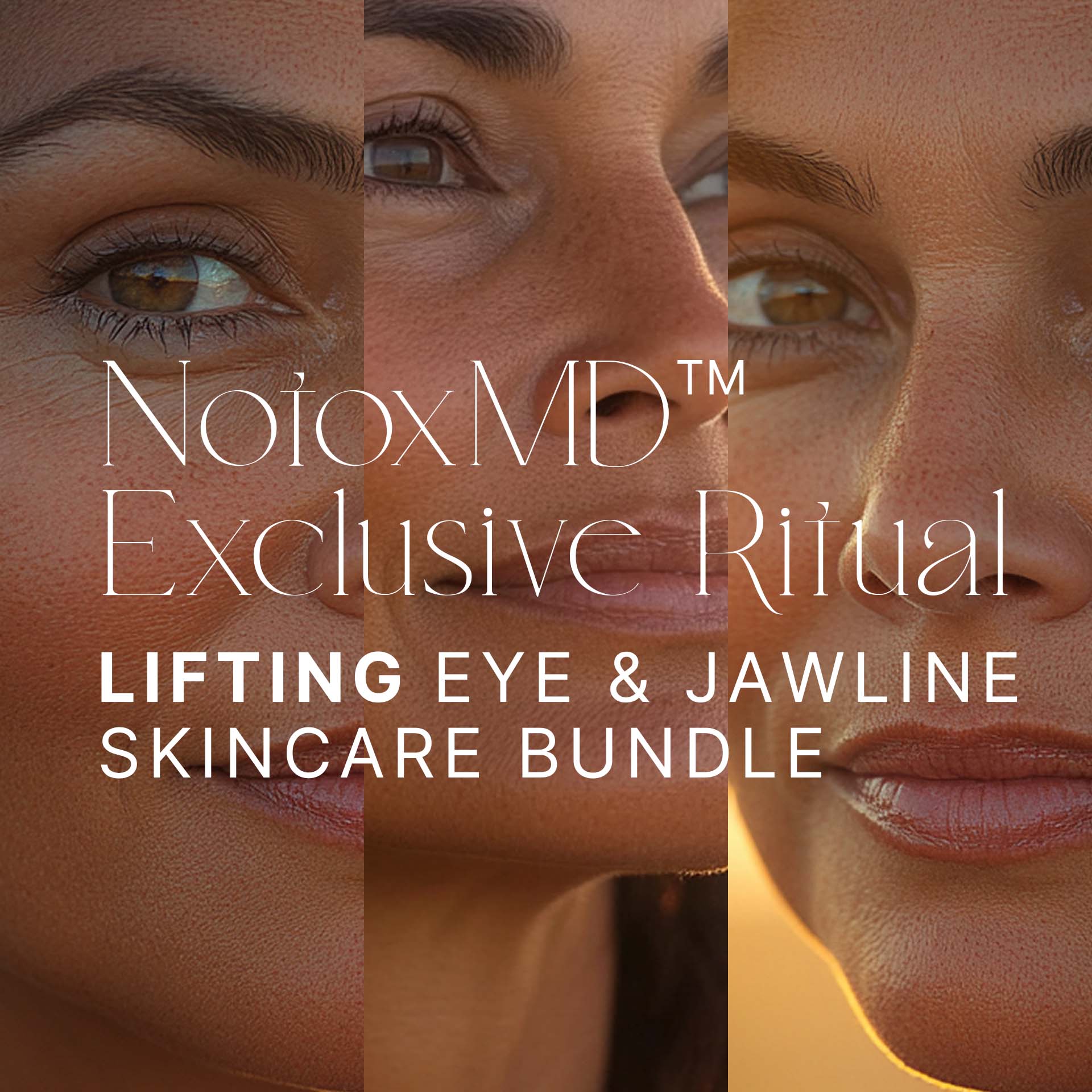 NOTOXMD™ 'Lifting' Eye & Jawline Skincare Bundle