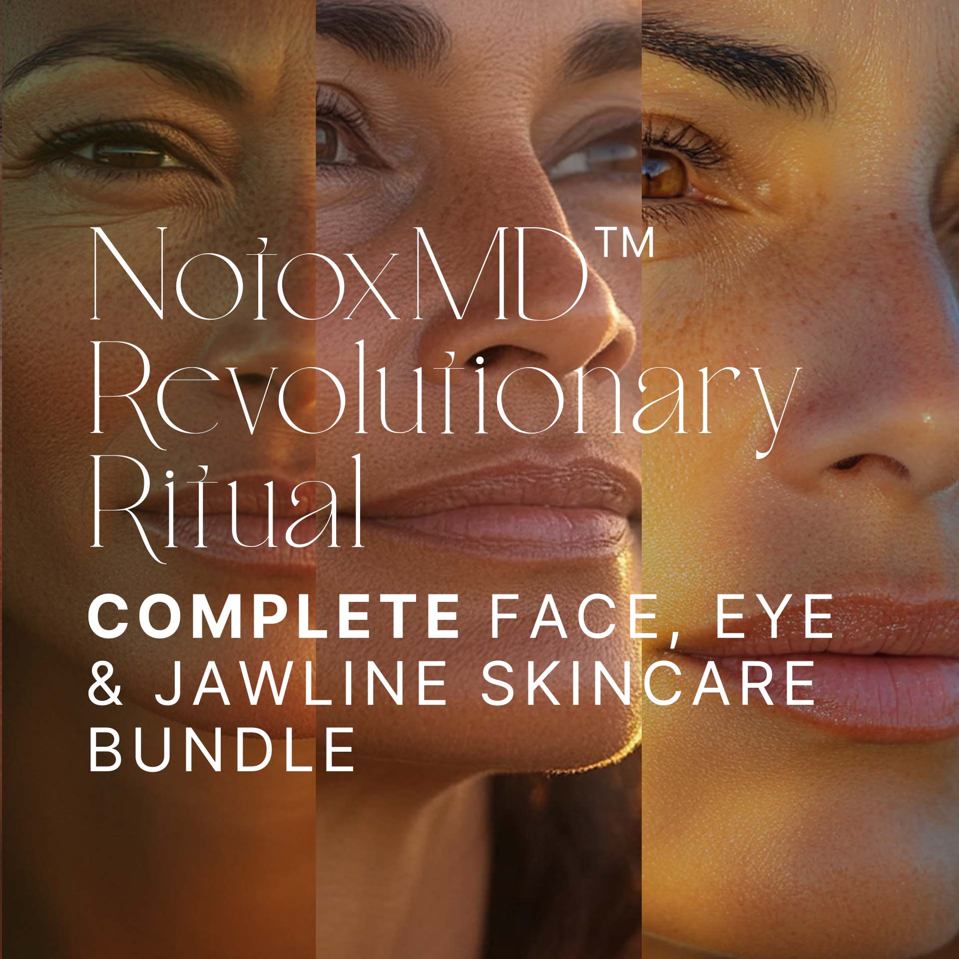 NOTOXMD™ 'Complete' Skincare Bundle For Face, Eyes & Jawline