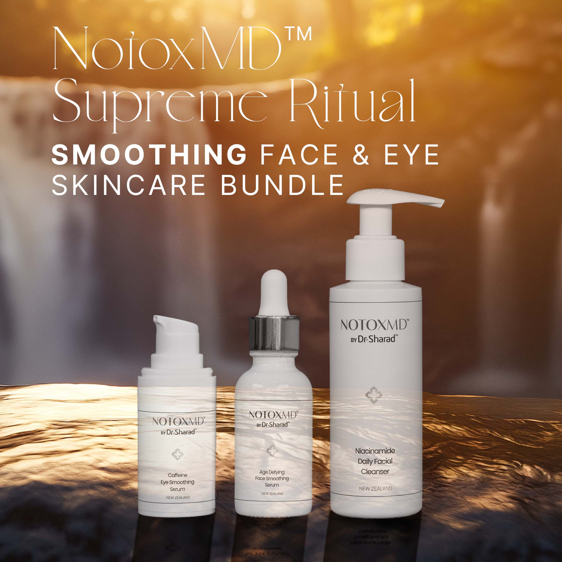 Notox MD™ Supreme Ritual ‘ Smoothing’ Face & Eyes Bundle