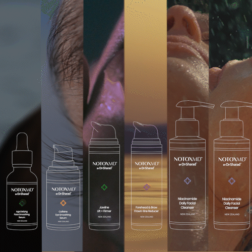 Notox MD™ Ground-breaking Ritual 'Integrated & Comprehensive' Face, Eye, Brow, Forehead & Jawline Skincare Bundle