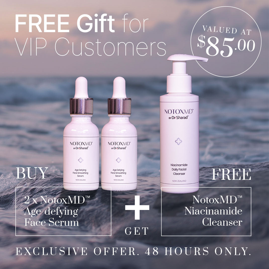 BUY 2 x NotoxMD Age-defying face serum & GET Niacinamide Cleanser FREE