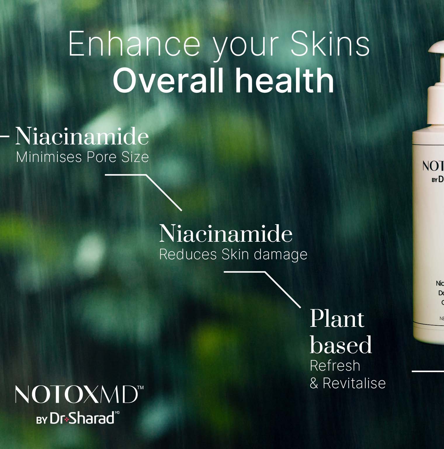 NoTox MD: Niacinamide Cleanser & Face Wash