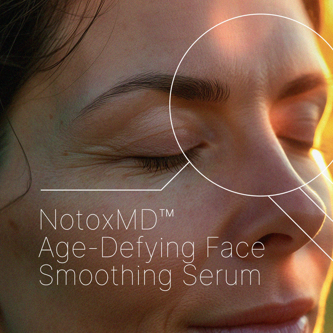 NotoxMD: Revolutionary 'Complete' Face, Eye & Jawline Skincare Ritual Bundle + FREE Bonus 2 x Niacinamide Facial Cleanser